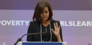 michelle obama on girl education