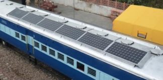 Indian Railways to use solar panels as energy source for its trains