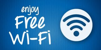 Free Public Wi-Fi hotspots