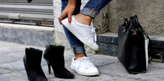 7 Non-Boring ways to wear White Sneakers