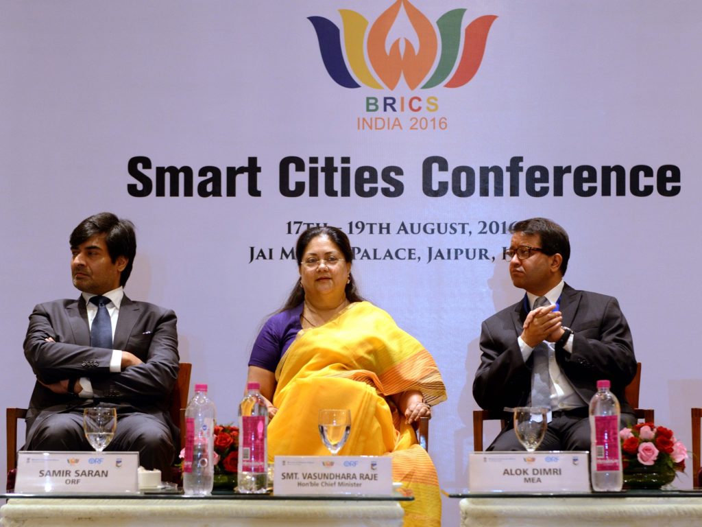 CM Vasundhara Raje Brics Summit 2016