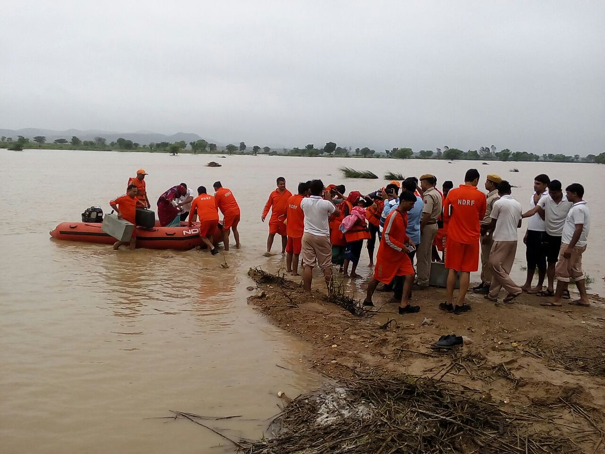 flood-rescues-Sawai-Madhopur-District-Rajasthan