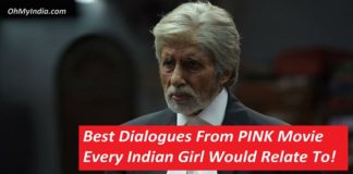 Best Dialogues From PINK Movie