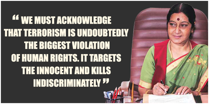 Sushma Swaraj quotes 1