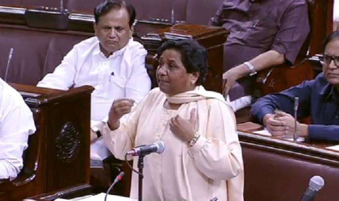 Mayawati in Rajya sabha winter session