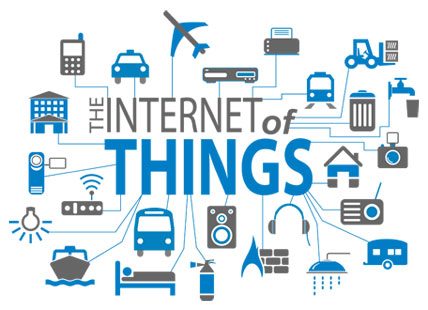 IoT connecting different gadgets for a smart home.