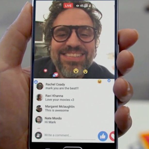 Facebook's live videos are popular among users these days.