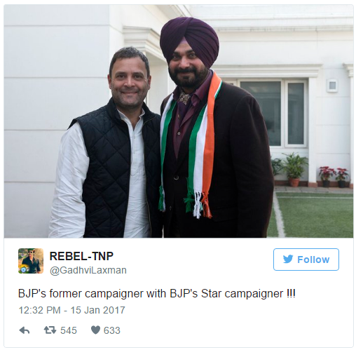 Sidhu chose a bad time to step into Congress!