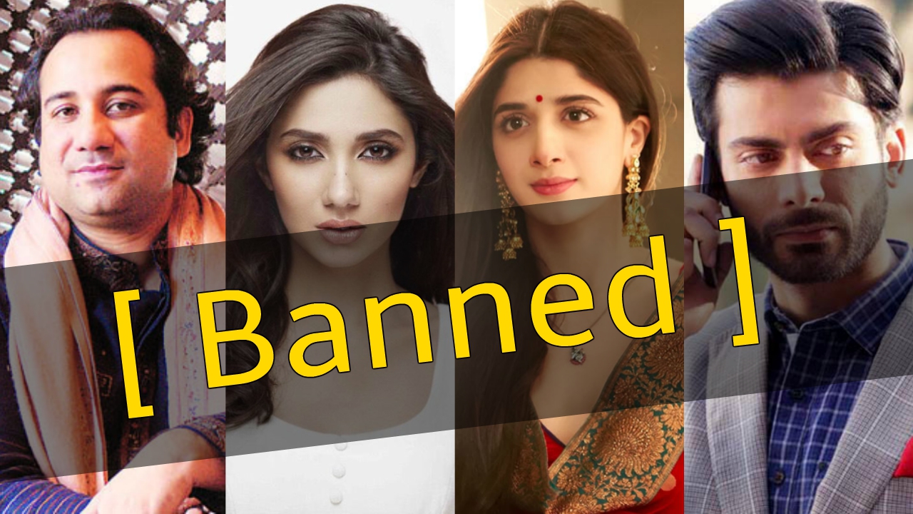 Following the events of Uri attacks planned by Pakistan, Indian government banned all Pakistani artists in India. 