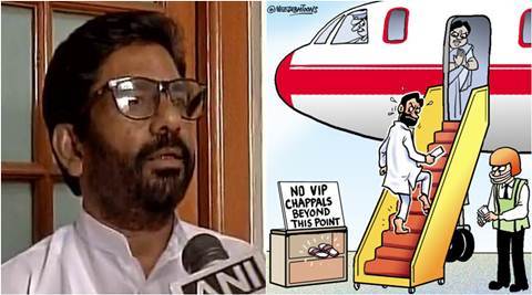 After the Air India Gaikwad controversy, the airlines have decided to ban VIP footwear while boarding flights!!!