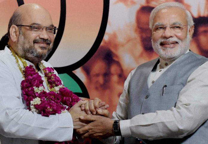 Amit Shah elected as BJP President