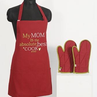 Cool Apron for Super woman mom!