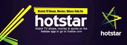 Watch your favorite shows on Hotstar.