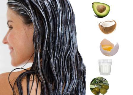 Replace chemicals with natural products for healthy hair.