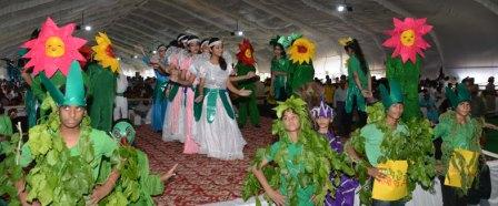 Children vowed to Conserve Trees in a function held on the occasion of Van Mahotsav.