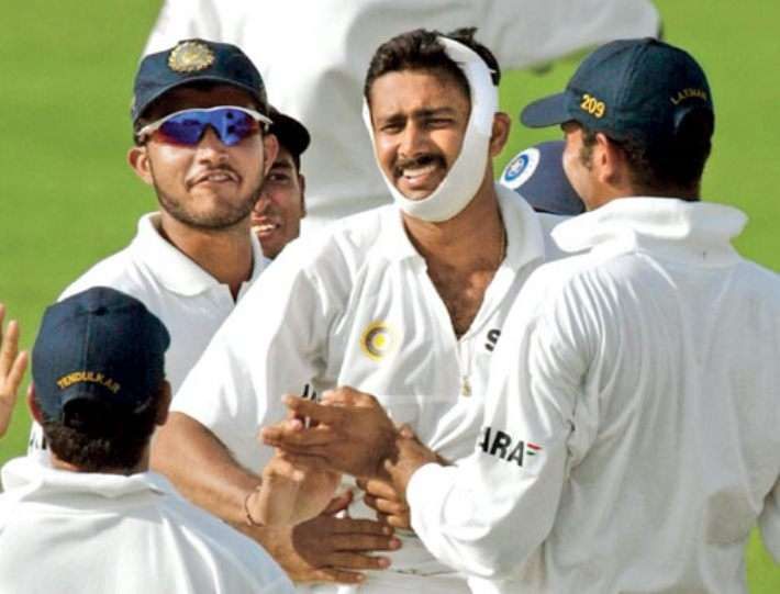 Anil Kumble Played with a Broken Jaw against West Indies