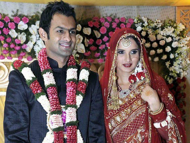 Sania Mirza with Husband Shoaib Malik