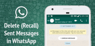 Whatsapp Deleted messages can be retreived