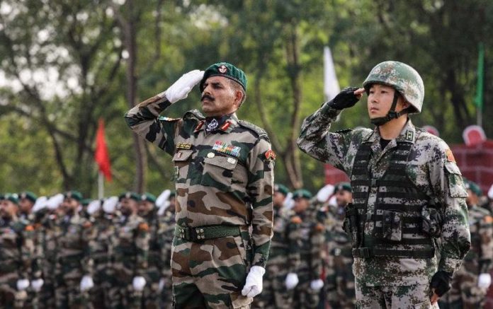 India-China-military-drill