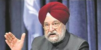 Hardeep Singh Puri, Petroleum Minister