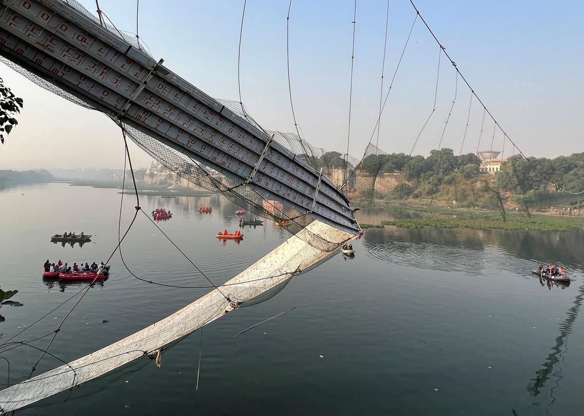 Gujarat Bridge collapse, Municipal Body Chief