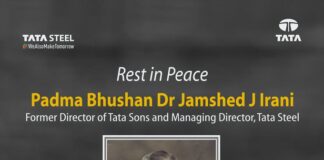Jamshed J. Irani, Steel man of India