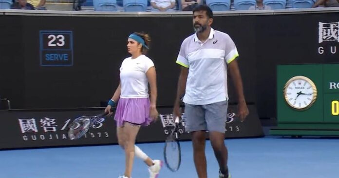 Sania Mirza, Rohan Bopanna, Australian Open