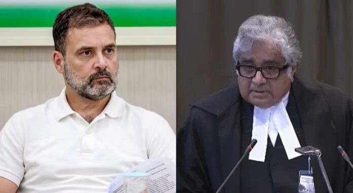 Former Solicitor General of India Harish Salve has claimed that Rahul Gandhi's language was very disrespectful